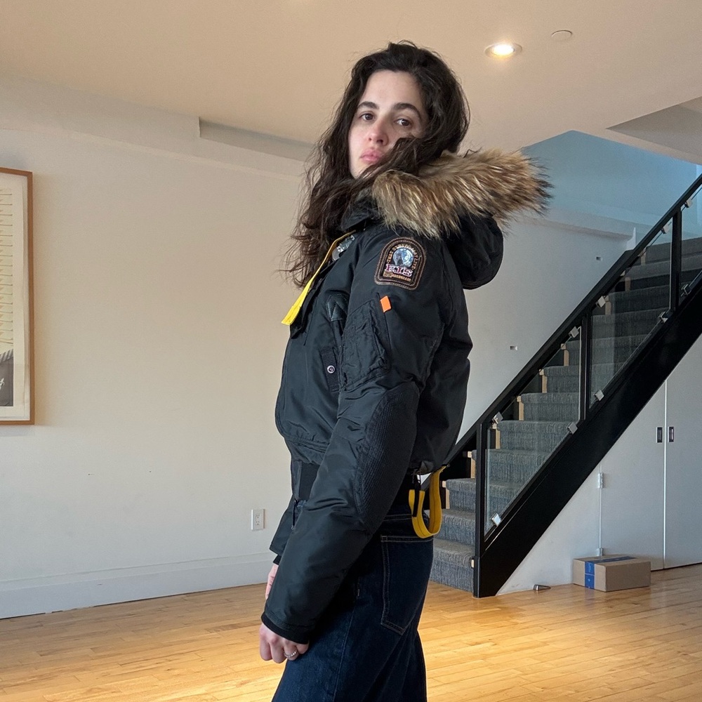 Parajumpers Quilted Black Jacket